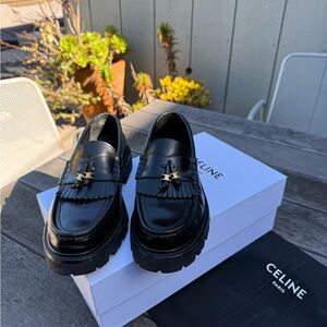 RARE Celine Margaret Loafer with Tassels